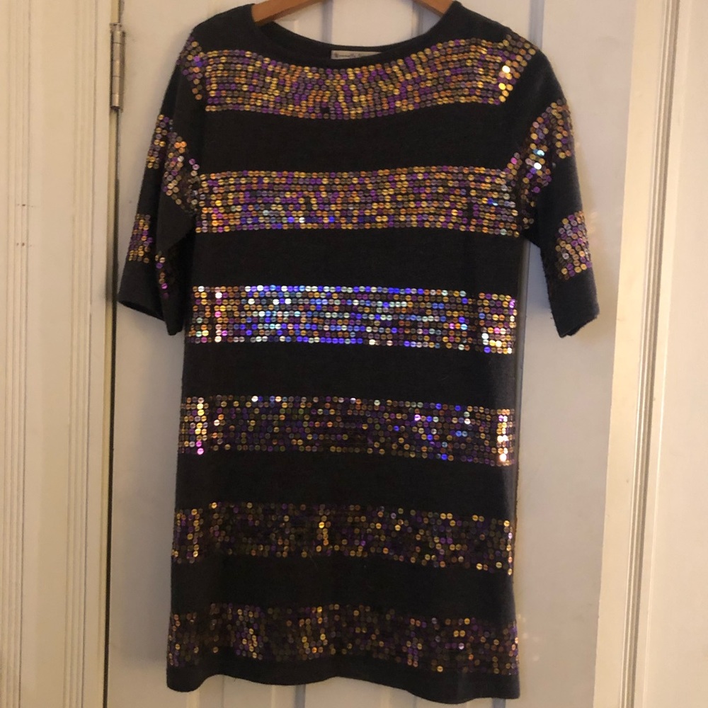 Nanette Lepore sweater and sequin Dress